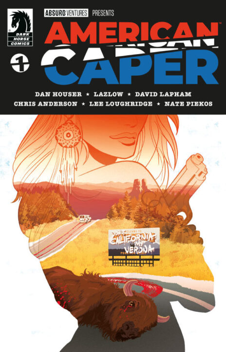 American Caper Comic Book Cover Image