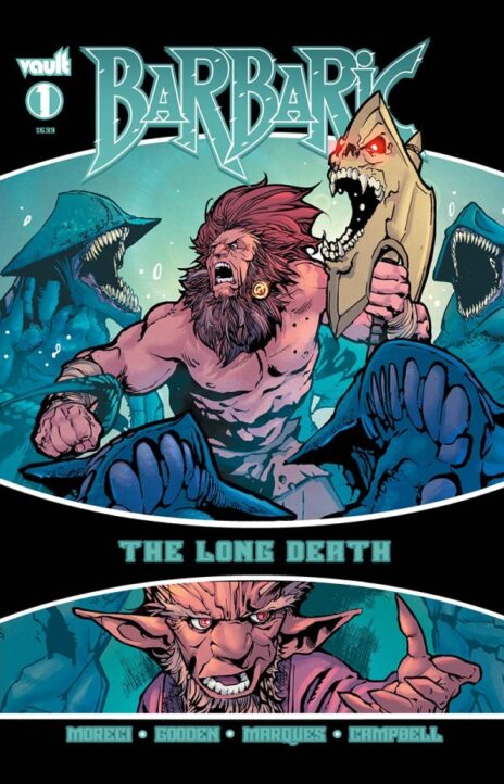 Barbaric The Long Death Comic Book Cover Image