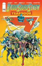 Blood Squad Seven Yearbook Comic Book Cover Image