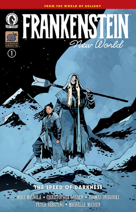 Frankenstein New World The Speed of Darkness Comic Book Cover Image