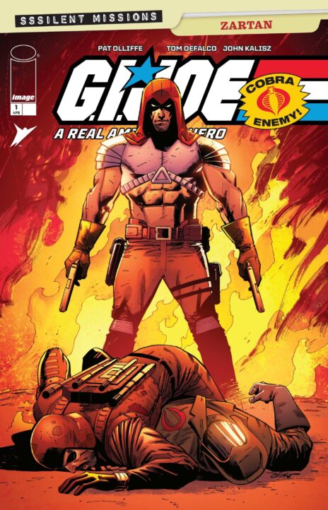 G.I. Joe A Real American Hero Silent Missions Zartan (Comic Book) Cover Image