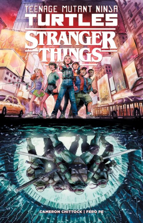 Tartarugas Ninja x Stranger Things Comics (PT) Cover Image