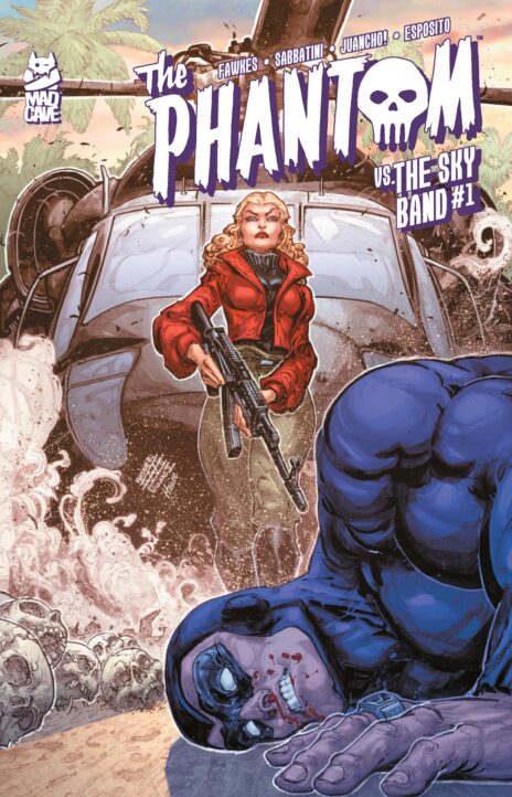 The Phantom vs. the Sky Band Comic Cover Image