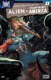 Alien vs. Captain America (2025) Cover Image