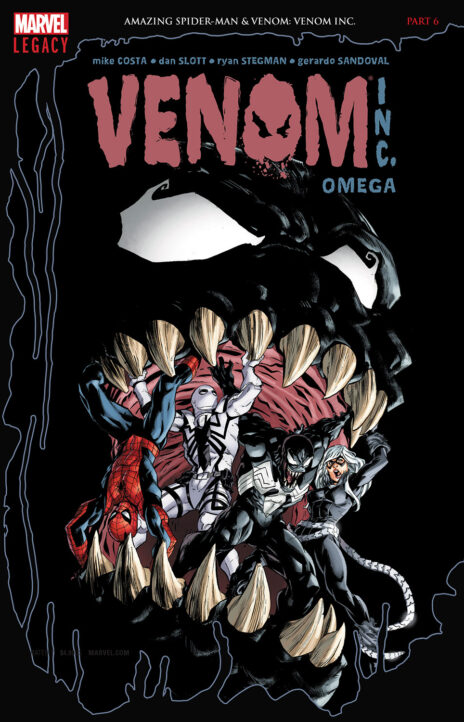 Amazing SpiderMan & Venom Venom Inc. Omega (2018) Cover Image