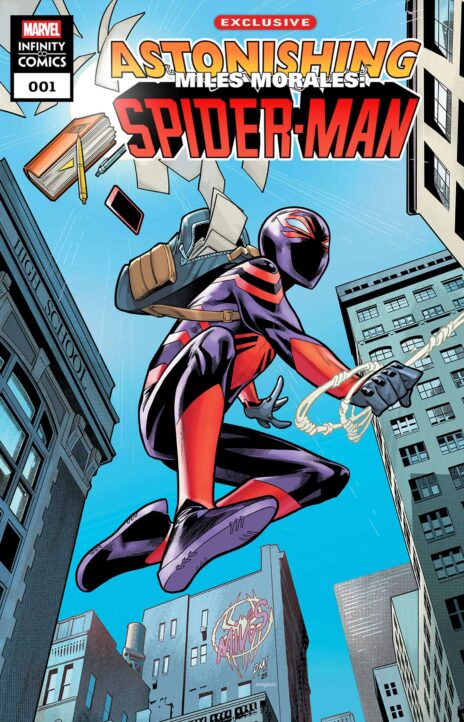 Astonishing Miles Morales SpiderMan Infinity Comic (2025) Cover Image
