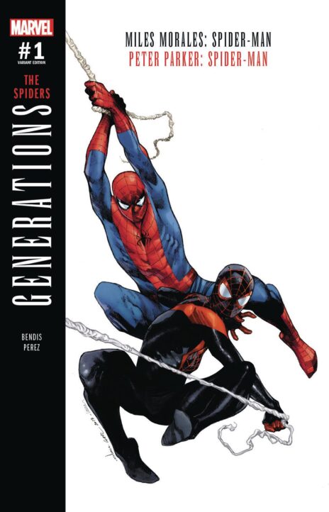 Generations Miles Morales SpiderMan & Peter Parker SpiderMan (2017) Cover Image