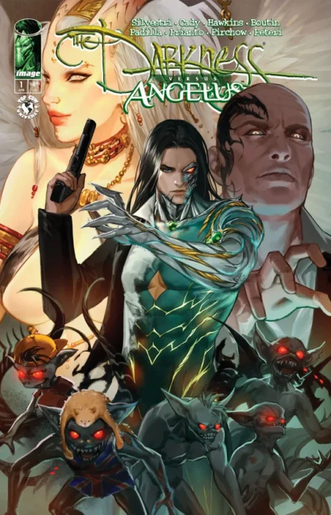 The Darkness Versus Angelus (Comic Book) Cover Image