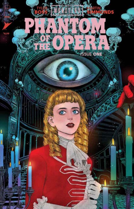 Universal Monsters Phantom of the Opera Comic Book Cover Image